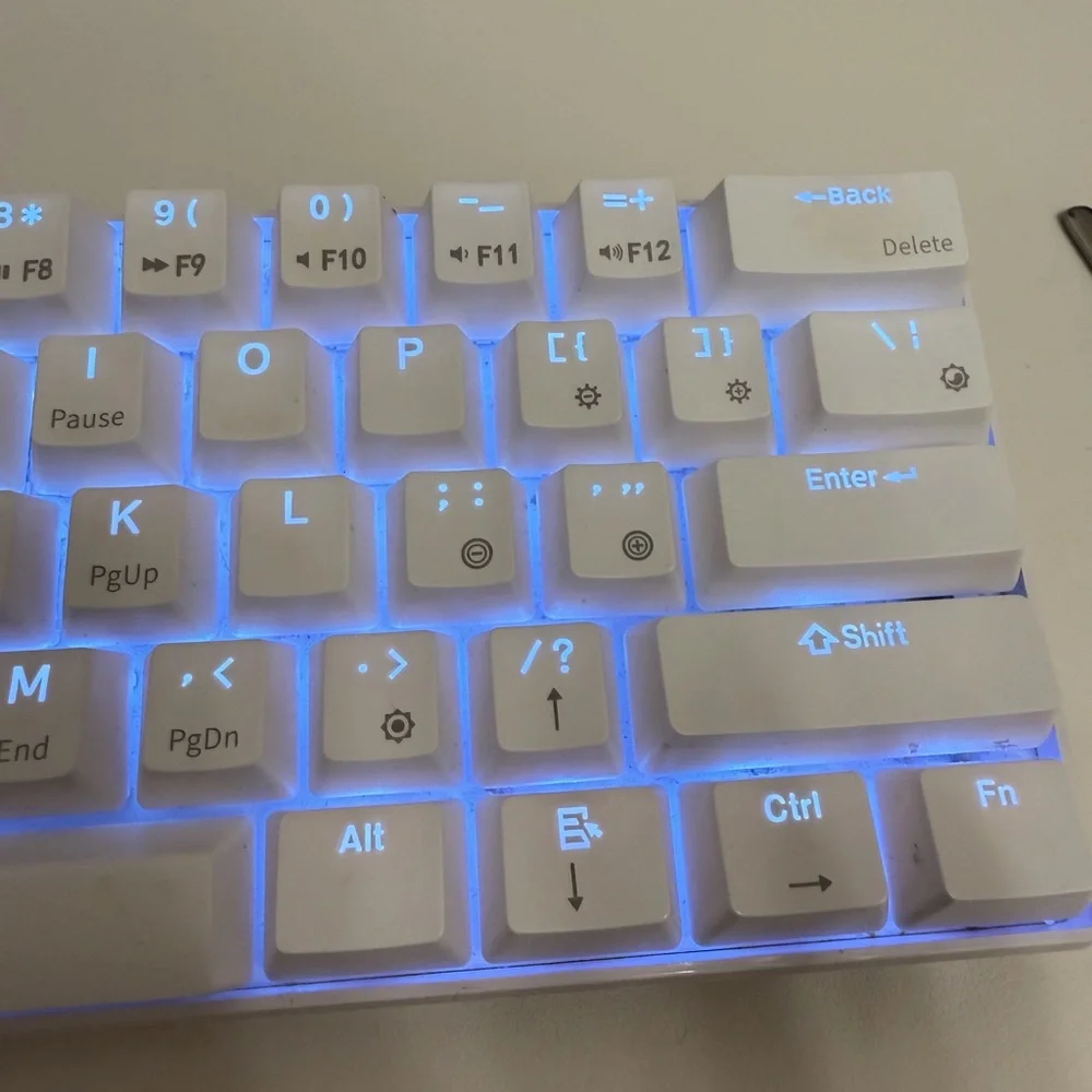 RK61 Royal Kludge wired LED gaming keyboard (Red switch)
